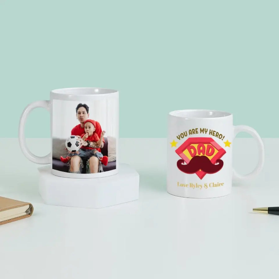 You Are My Hero Dad Mug