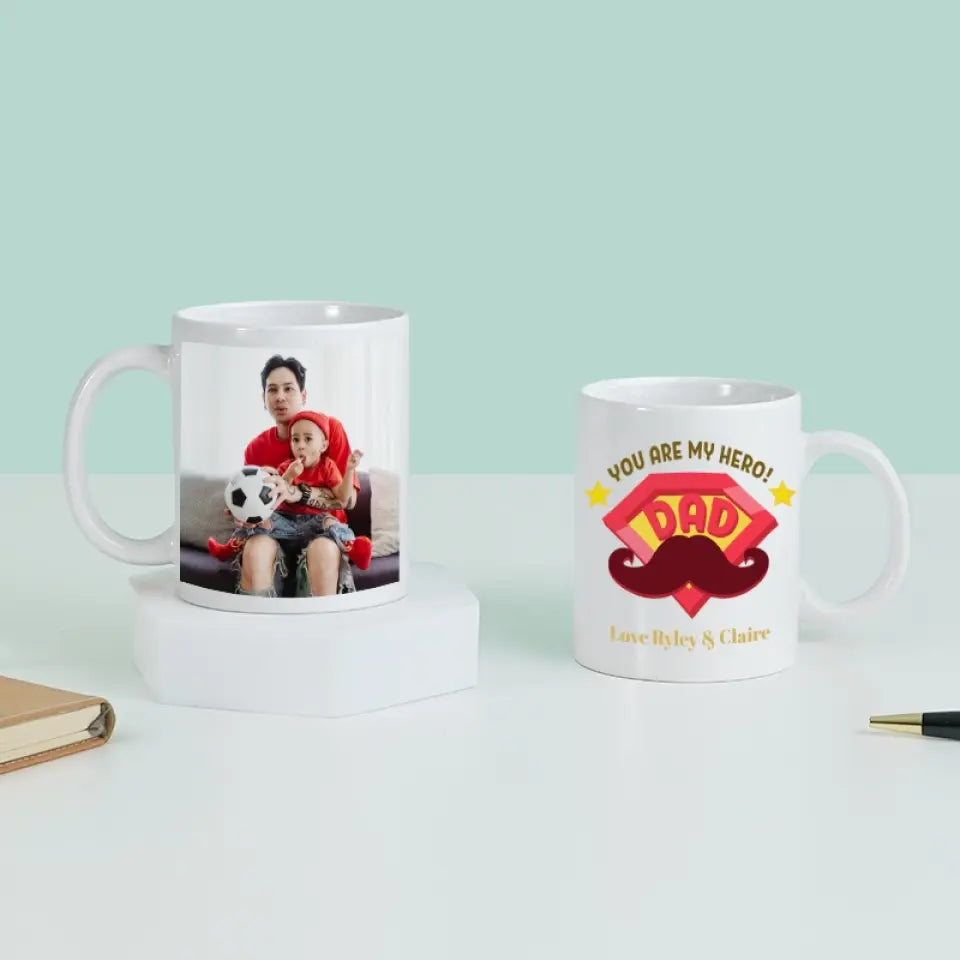 You Are My Hero Dad Mug