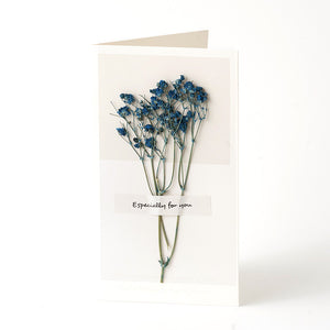 Blooming Blue Greeting Card