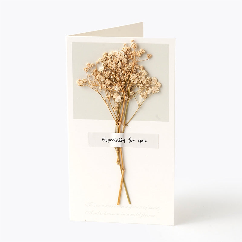 Blooming White Greeting Card