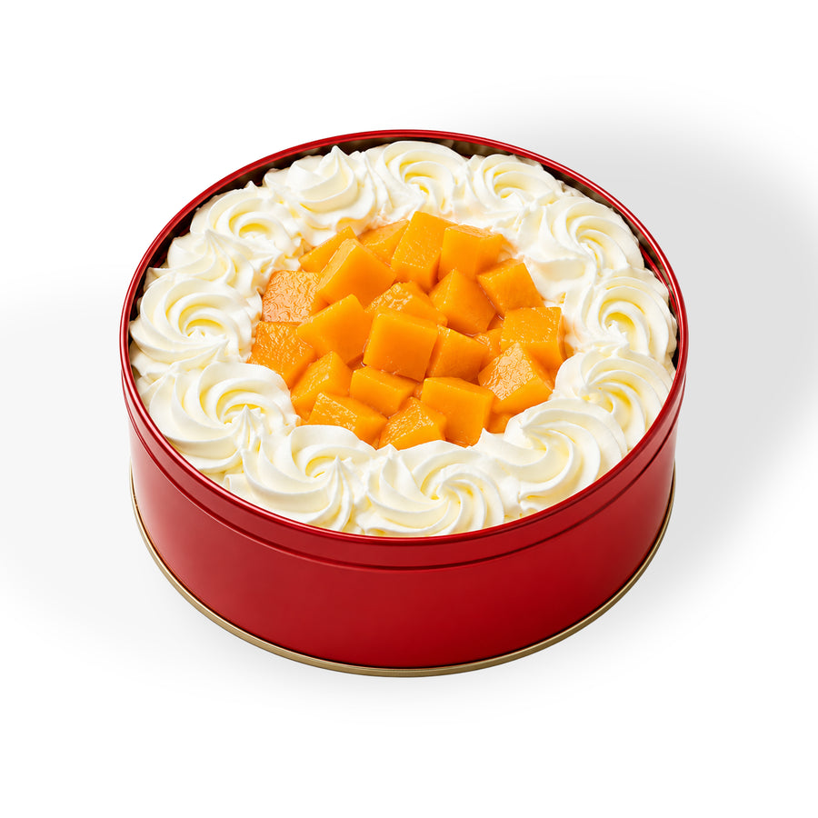 Golden Mango Tin Cake