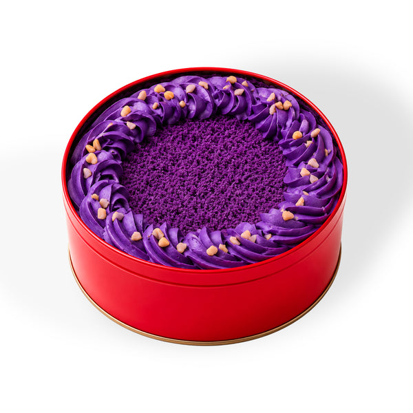 Ube Royale Tin Cake