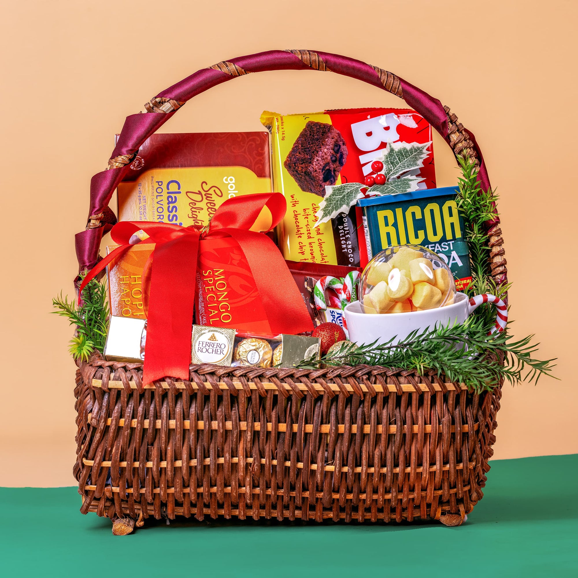 Jolly Christmas Basket