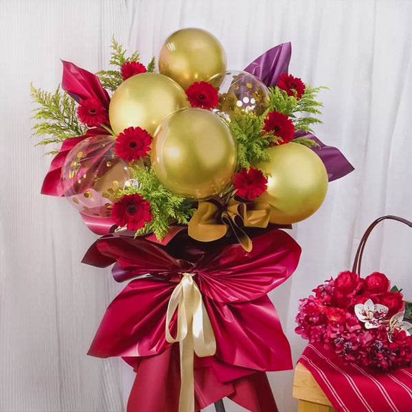 Lustre Opening Flower Stand