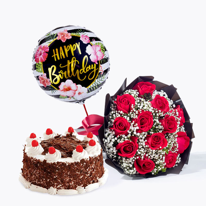 It's Your Happy Birthday Flower Cake at From You Flowers