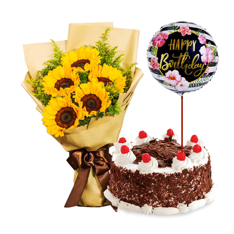 Bloomy Days + Black Forest Cake Bundle