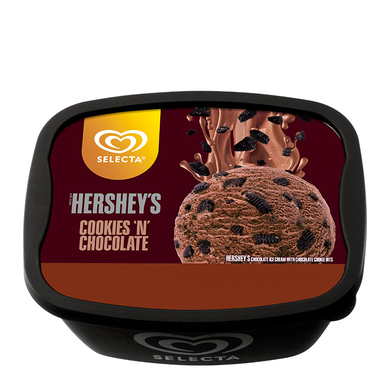 Selecta Hershey's Cookies & Chocolate Ice Cream (1.3L)