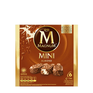Magnum Mini Almond Stick Ice Cream (Box of 6)